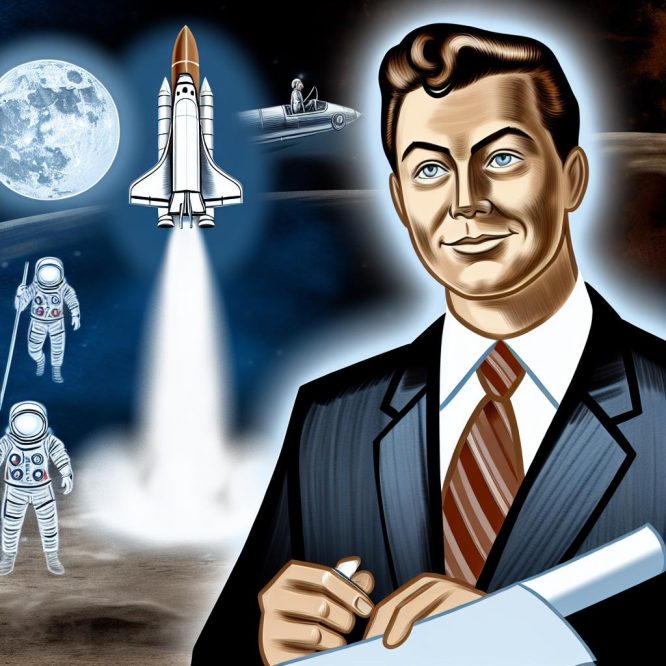 The role of President Kennedy's vision in the Apollo program.